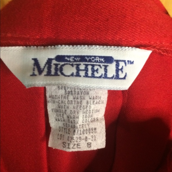 Vintage 70’s Michele Long Tennis Skirt - Picture 7 of 9